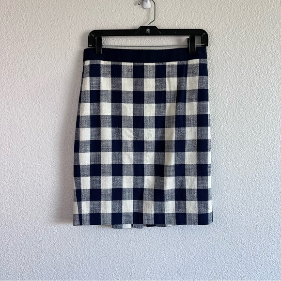 J. Crew Women’s Pencil Skirt in Cotton-Linen Tweed - Picture 1 of 14
